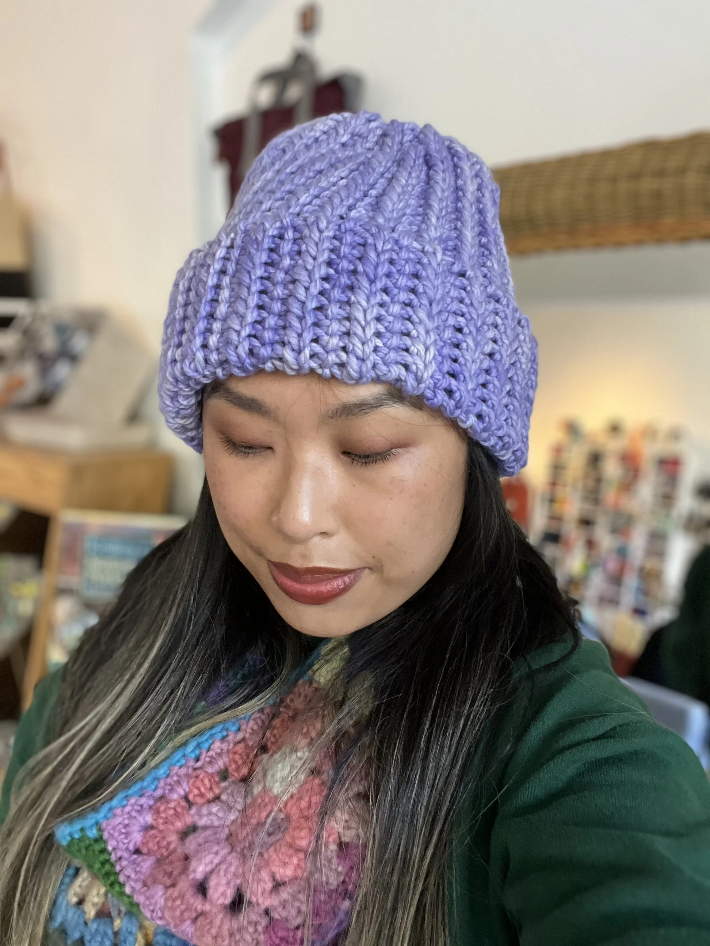 GOOD GRIEF!/グッド グリーフPATCHED KNIT BEANIE GOOD GRIEF!/グッド グリーフPATCHED KNIT BEANIE GOOD GRIEF